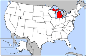 Le Michigan aux Etats-Unis